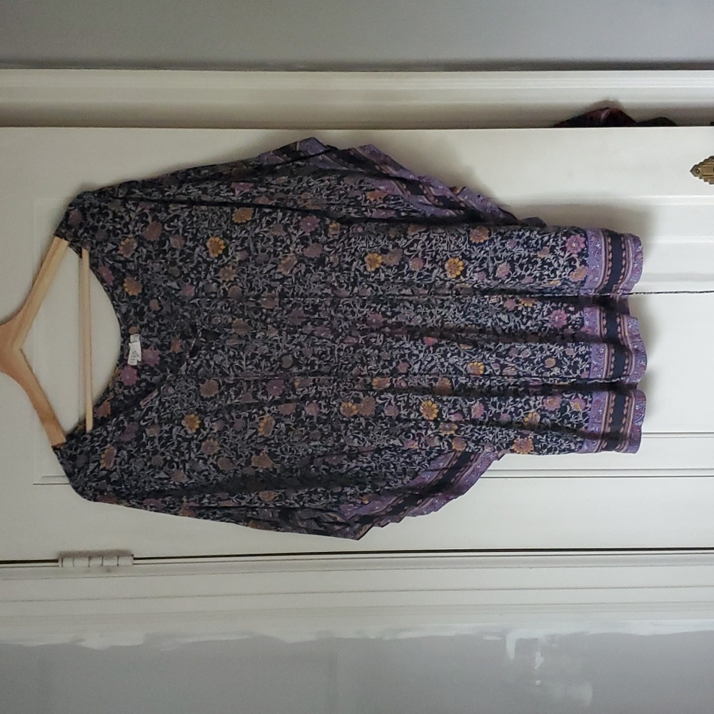 Billabong block print tunic
